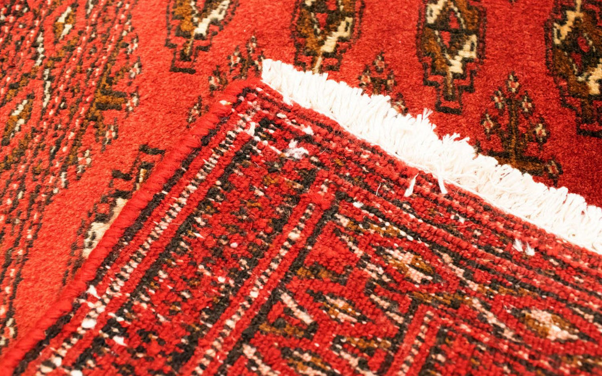 Tapis de couloir Tapis Turkaman - 100 x 50 cm - rouge
