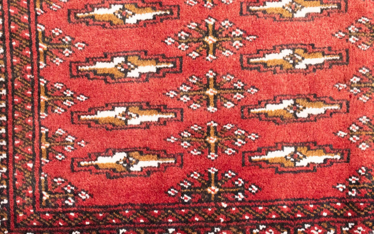 Tapis de couloir Tapis Turkaman - 100 x 50 cm - rouge