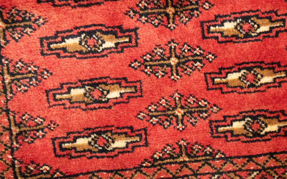 Tapis de couloir Tapis Turkaman - 100 x 50 cm - rouge