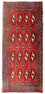 Tapis de couloir Tapis Turkaman - 100 x 50 cm - rouge