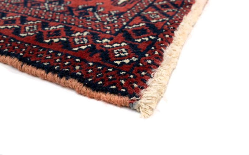 Tapis de couloir Tapis Turkaman - 100 x 50 cm - rouge