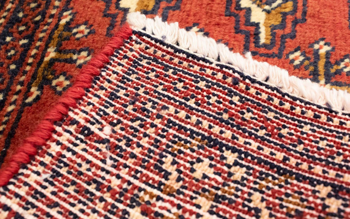 Tapis de couloir Tapis Turkaman - 100 x 50 cm - rouge