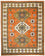 Tapis oriental - 304 x 249 cm - orange