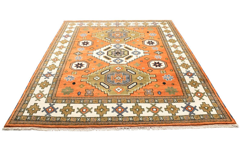 Tapis oriental - 304 x 249 cm - orange