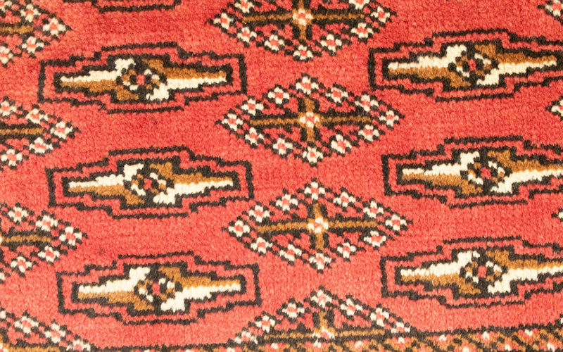 Tapis de couloir Tapis Turkaman - 100 x 50 cm - rouge