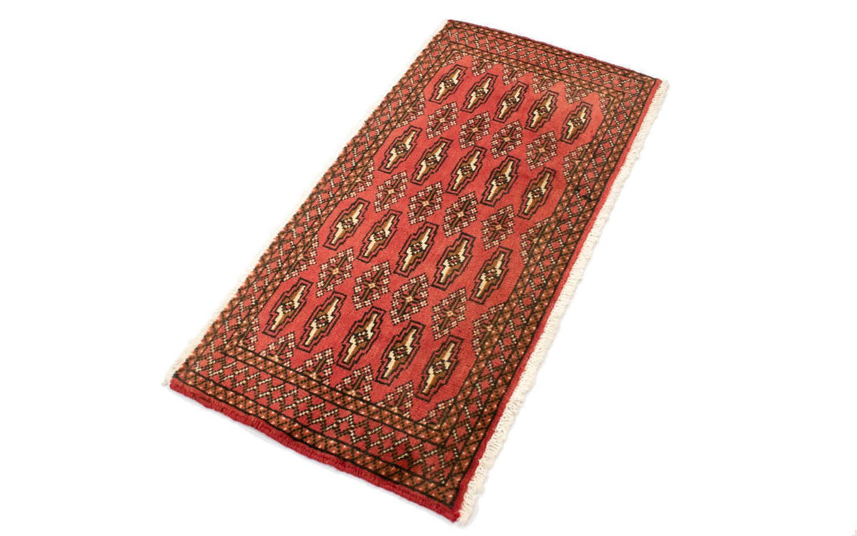 Tapis de couloir Tapis Turkaman - 100 x 50 cm - rouge