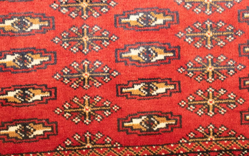 Tapis Turkaman - 130 x 60 cm - rouge