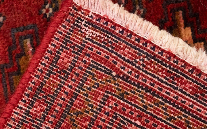 Tapis Turkaman - 130 x 60 cm - rouge