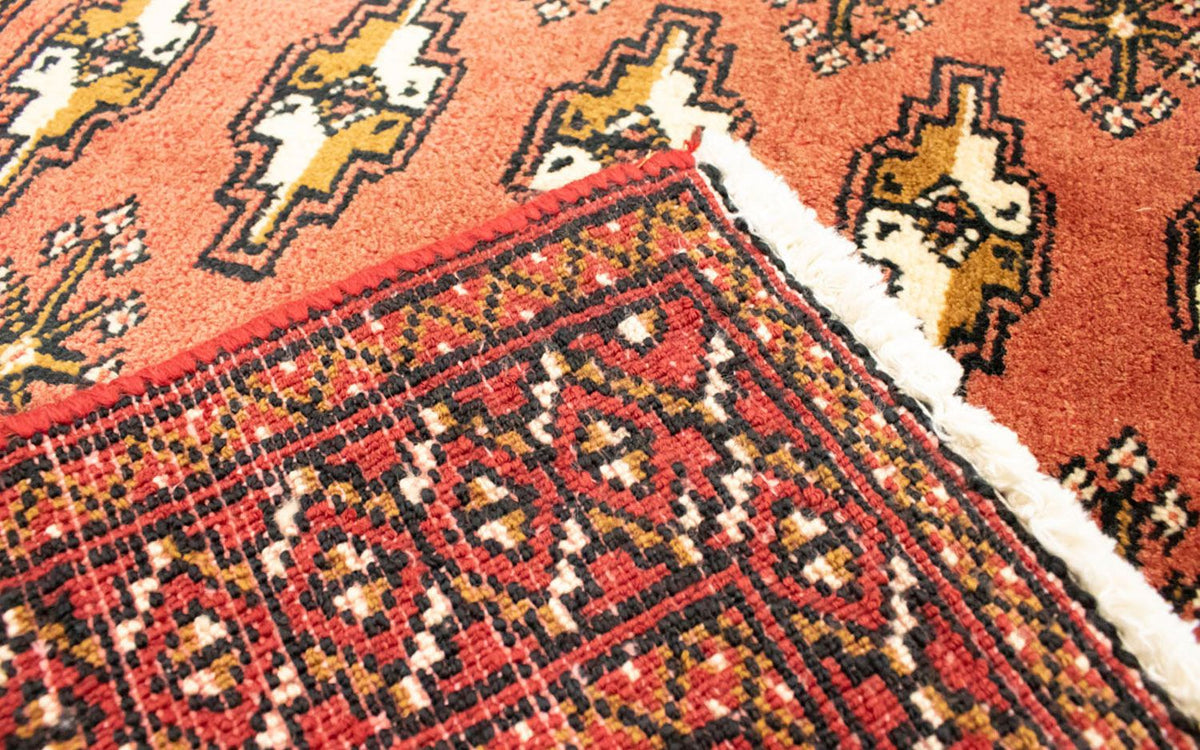 Tapis Turkaman - 130 x 60 cm - rouille