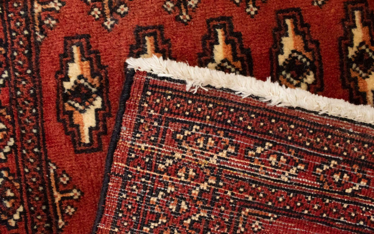 Tapis Turkaman - 130 x 60 cm - rouge