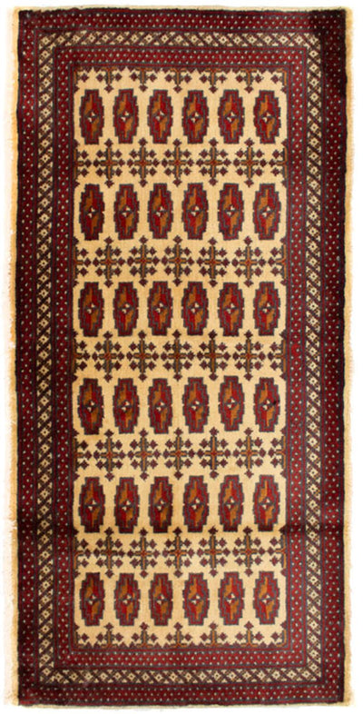 Tapis Turkaman 60x130cm - Tapis persan