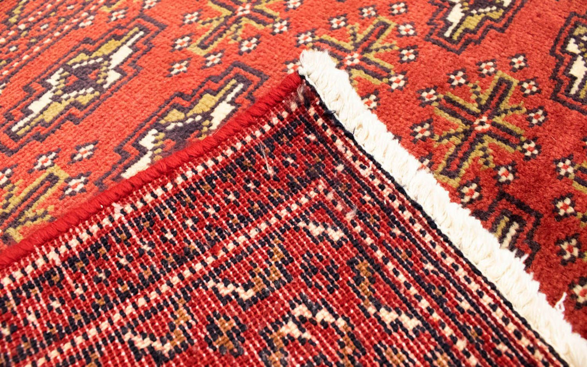 Tapis Turkaman - 130 x 60 cm - rouille