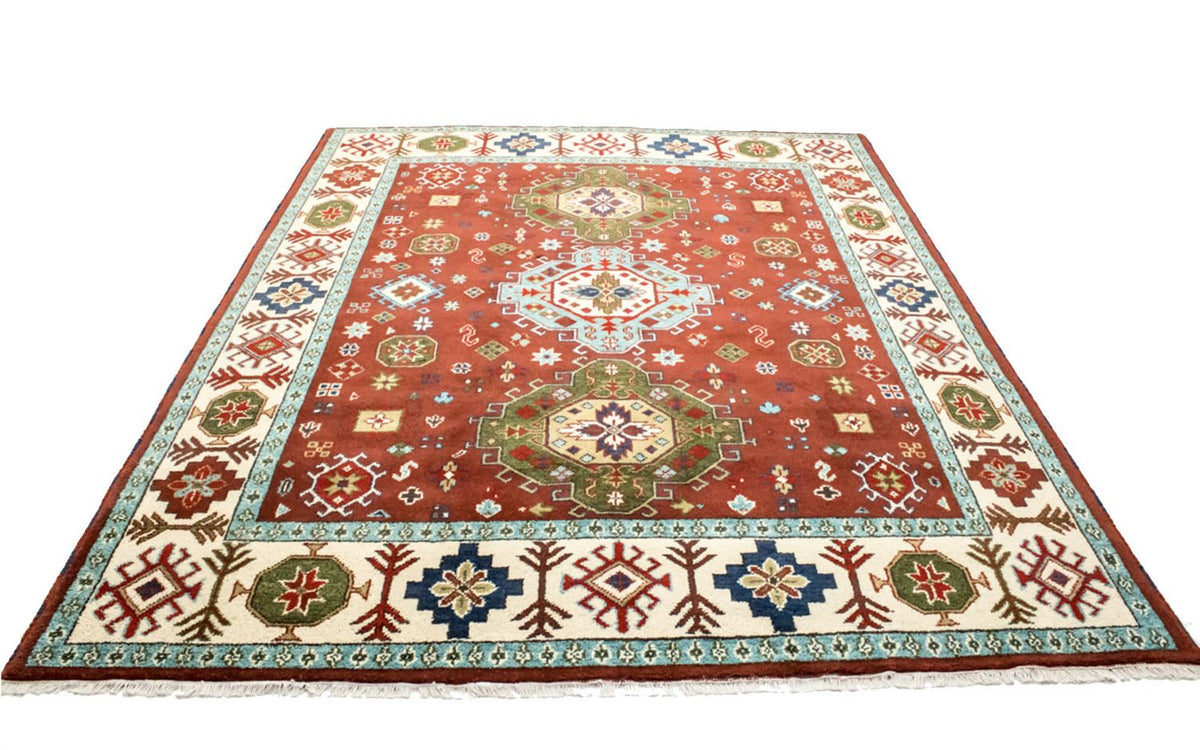 Tapis oriental - 306 x 244 cm - rouge