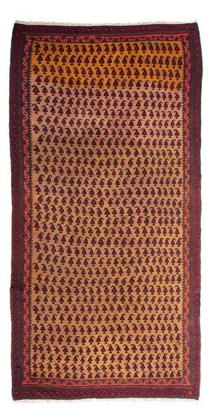 Tapis de couloir Tapis Kelim - Vieux - 280 x 150 cm - multicolore