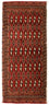 Tapis Turkaman - 130 x 60 cm - rouge
