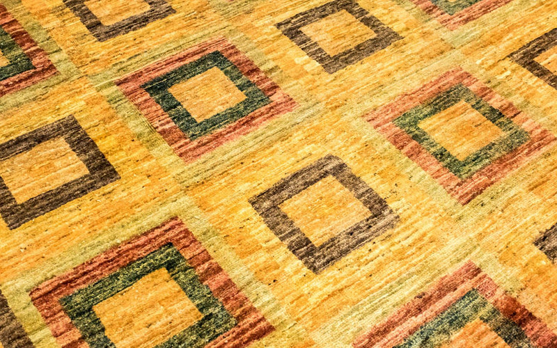 Tapis Ziegler - Moderne - 281 x 203 cm - jaune