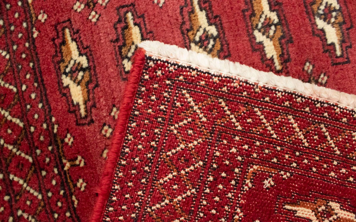 Tapis Turkaman - 130 x 60 cm - rouge