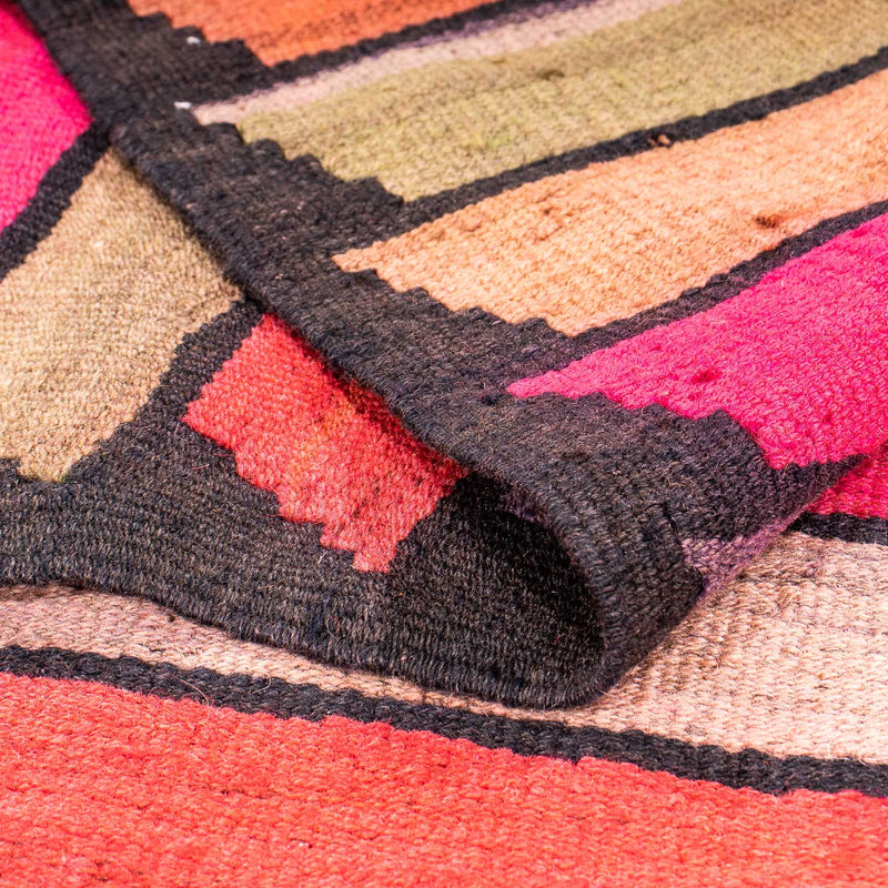 Tapis de couloir Tapis Kelim - Vieux - 325 x 160 cm - multicolore