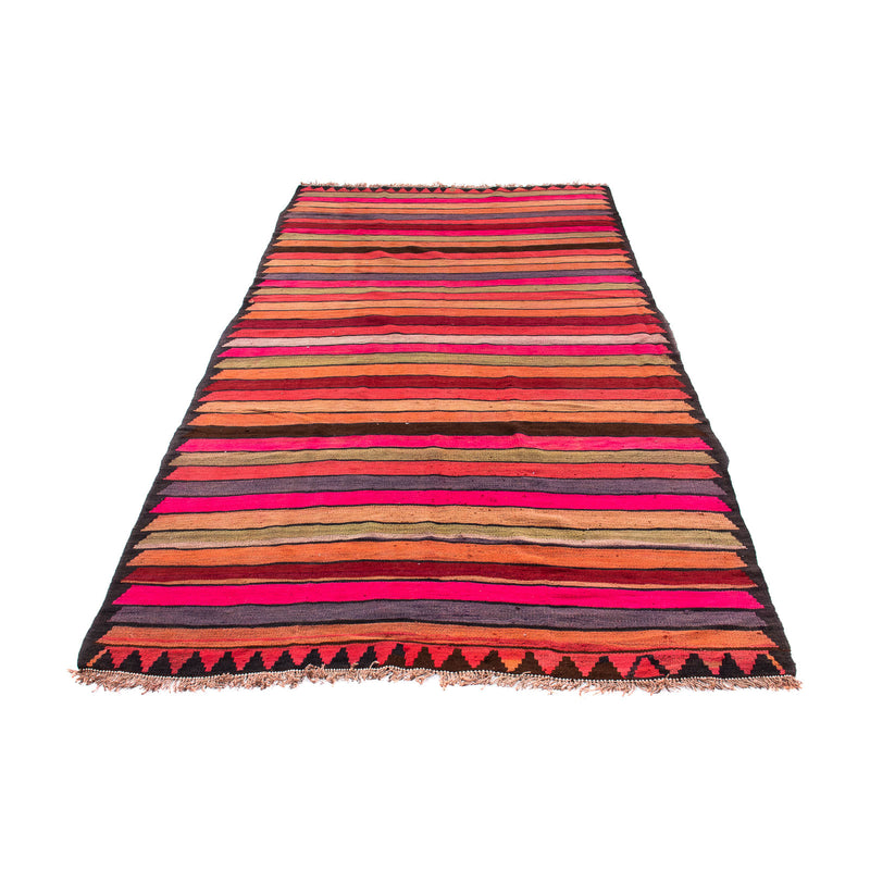 Tapis de couloir Tapis Kelim - Vieux - 325 x 160 cm - multicolore