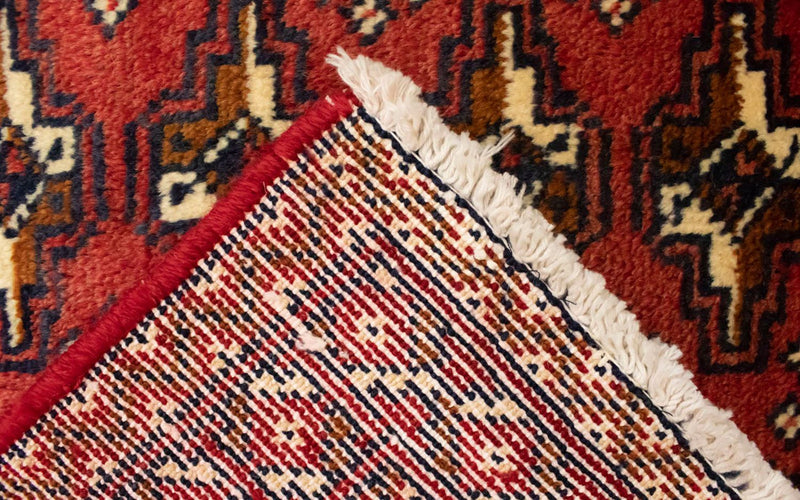 Tapis Turkaman - 130 x 60 cm - rouge