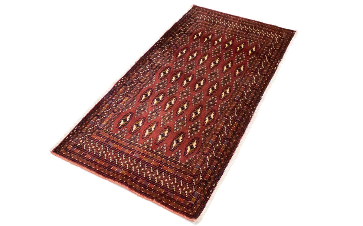 Tapis Turkaman - 130 x 60 cm - rouge