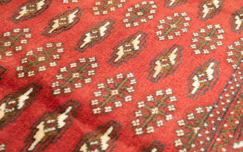 Tapis Turkaman - 130 x 60 cm - rouille