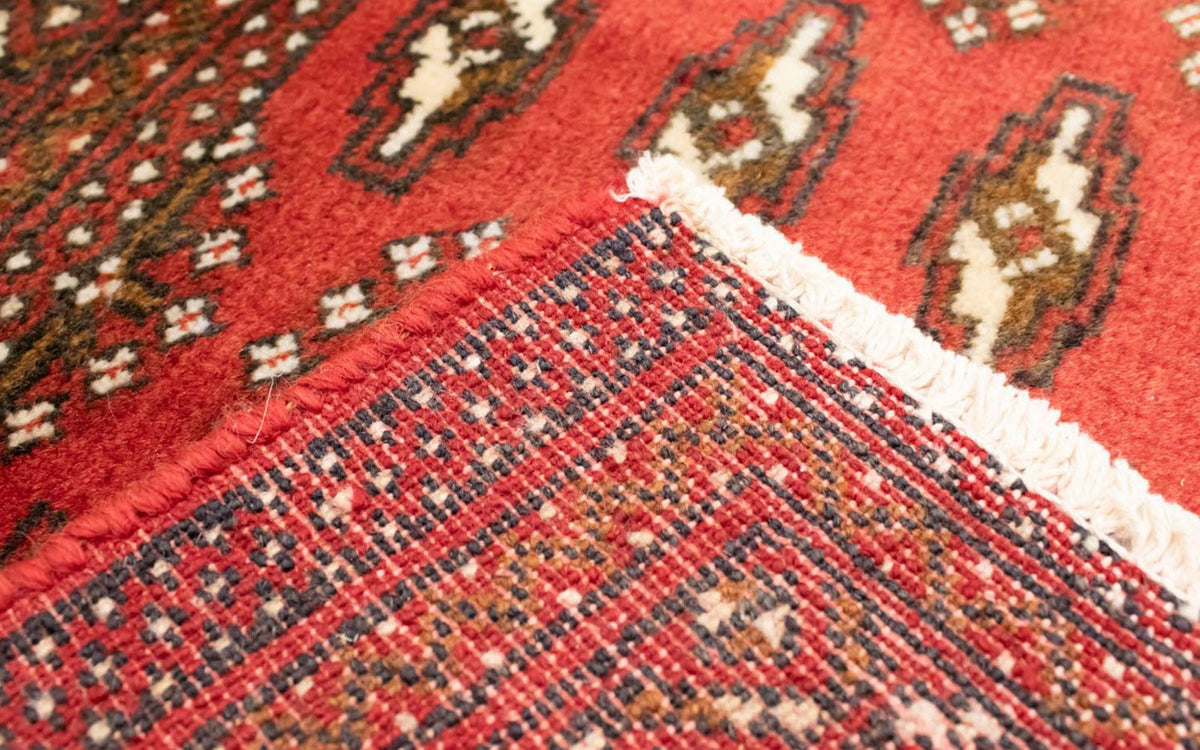 Tapis Turkaman - 130 x 60 cm - rouille