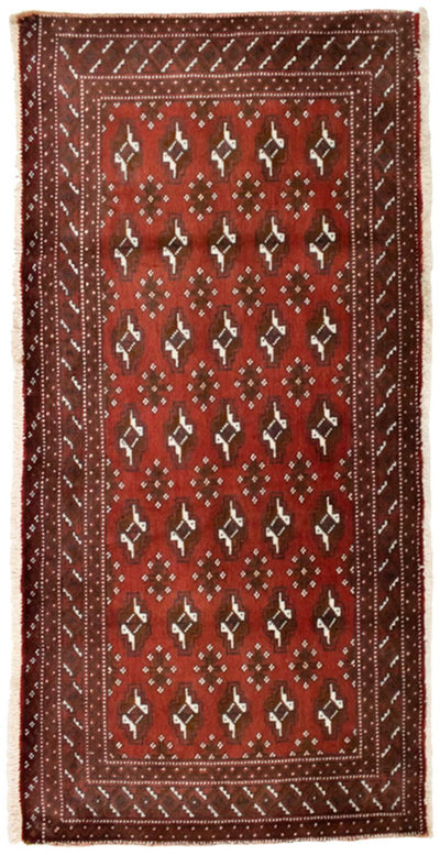 Tapis Turkaman 60x130cm - Tapis persan