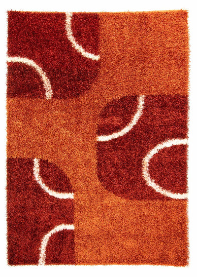 Tapis Shaggy 220x316cm - marron