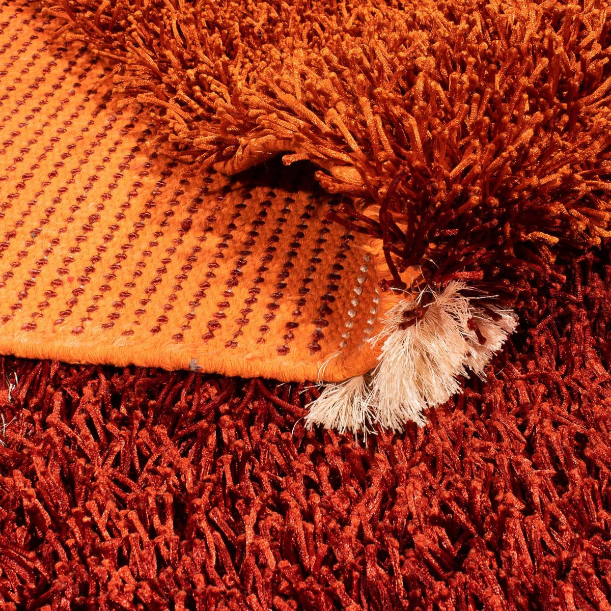 Tapis à poils longs - 316 x 220 cm - marron