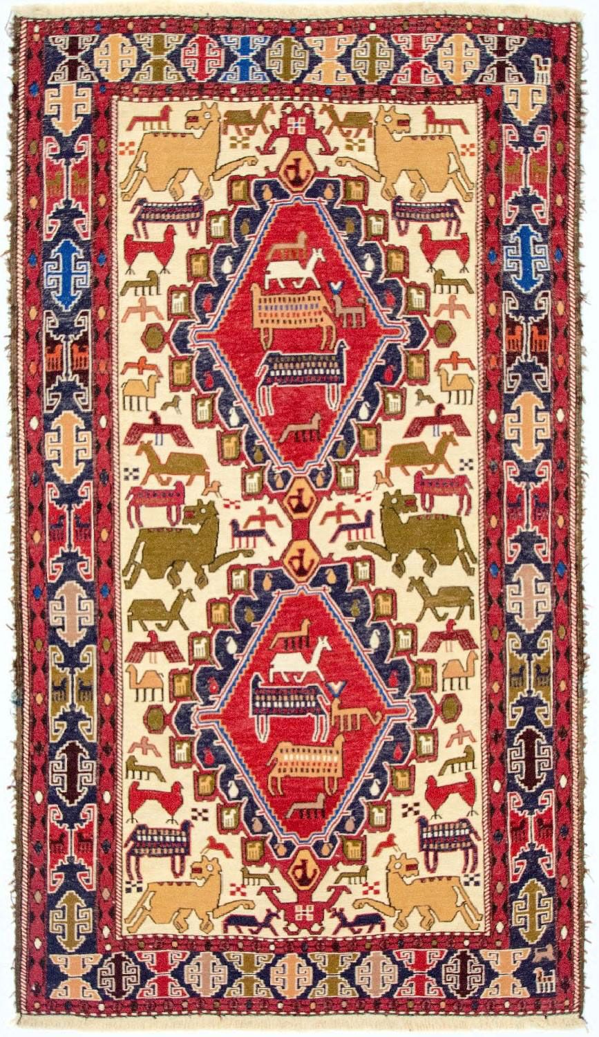 Tapis Kelim - Oriental - 192 x 110 cm - beige