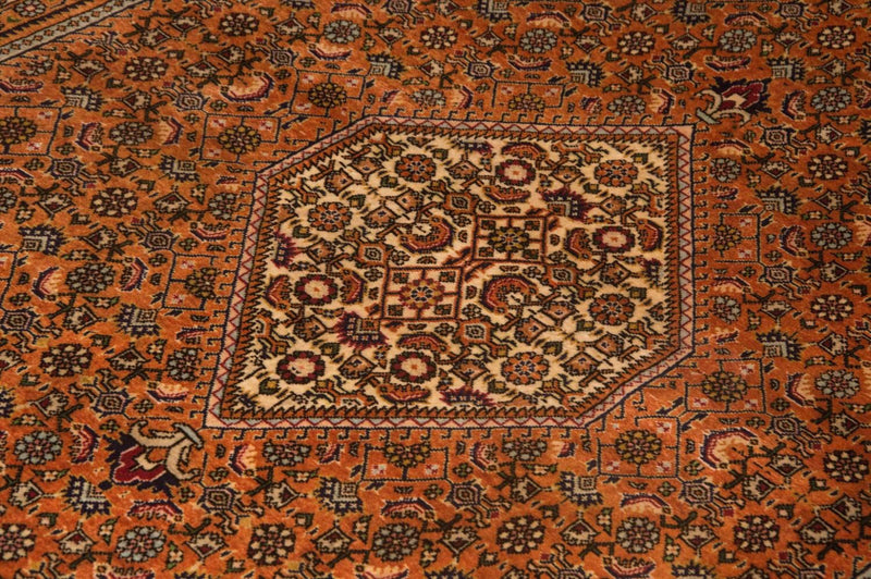 Tapis persan - Bidjar - 190 x 127 cm - marron clair