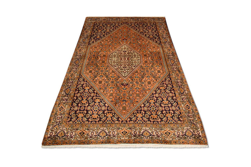 Tapis persan - Bidjar - 190 x 127 cm - marron clair