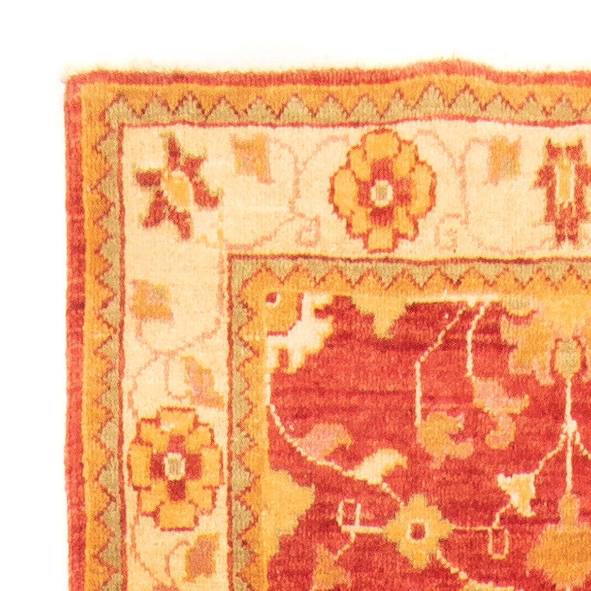 Tapis de couloir Tapis Ziegler - 393 x 82 cm - rouge