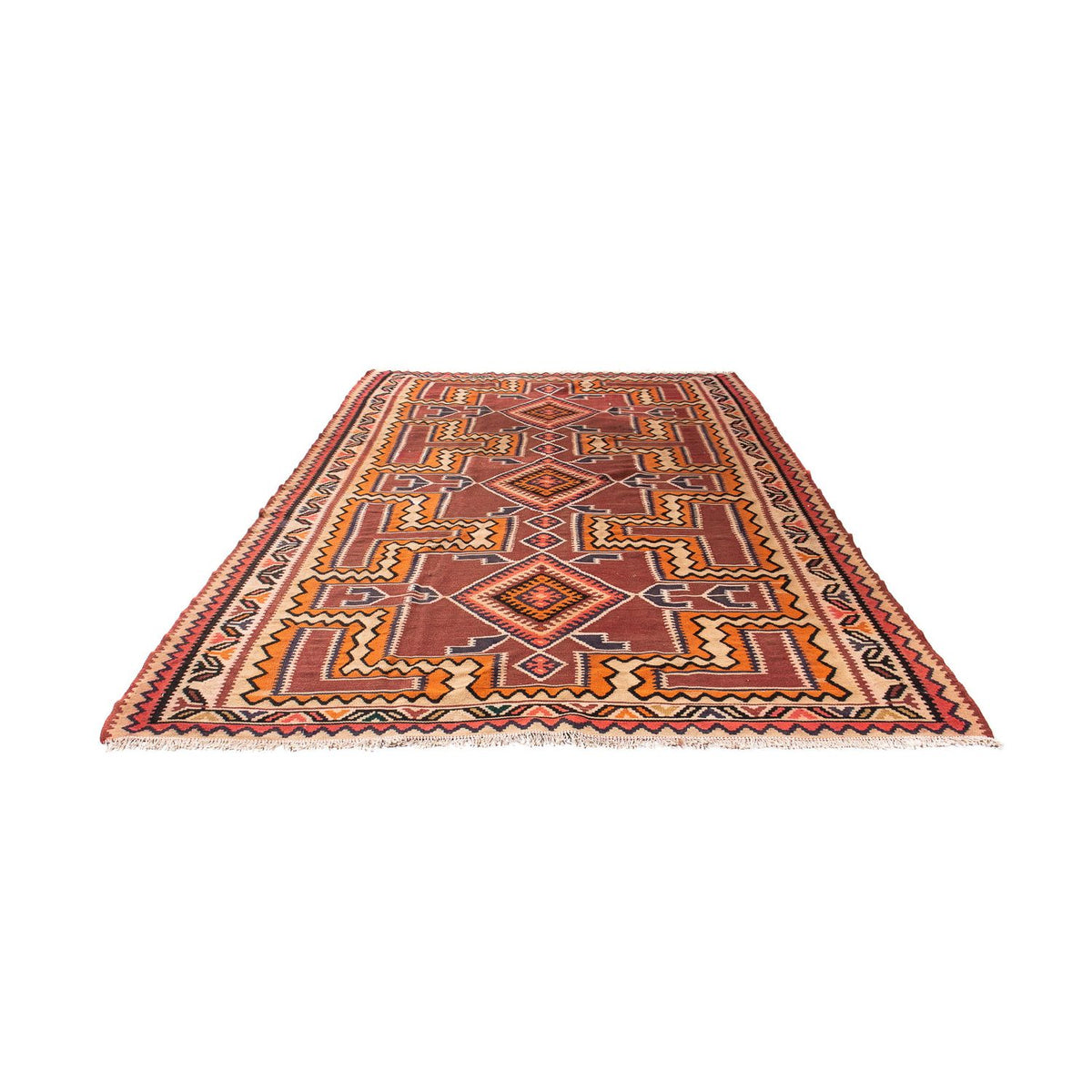 Tapis Kelim - Vieux - 285 x 180 cm - multicolore