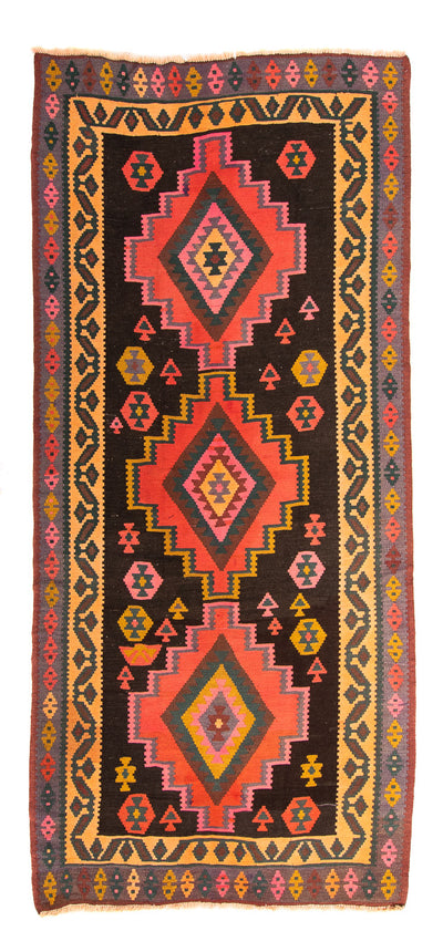 Kilim ancien 150x300cm - multicolore