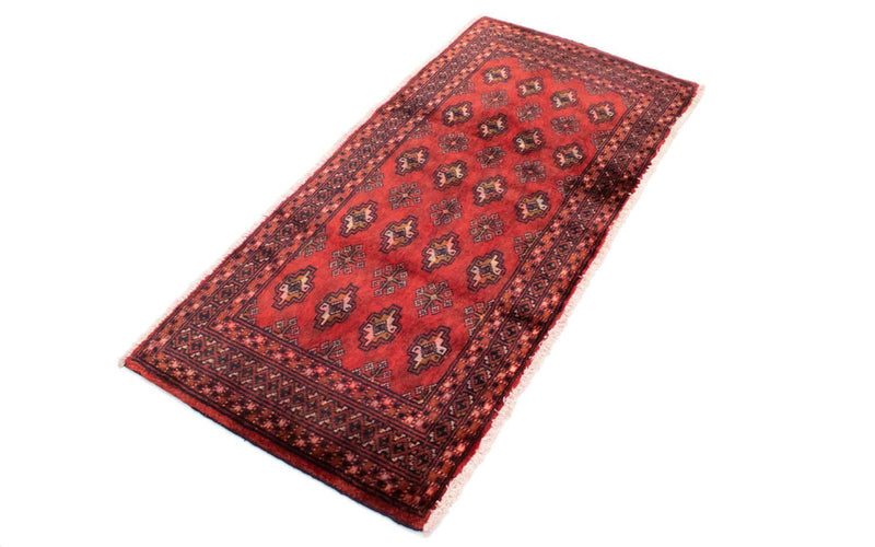 Tapis Turkaman - 130 x 60 cm - rouge