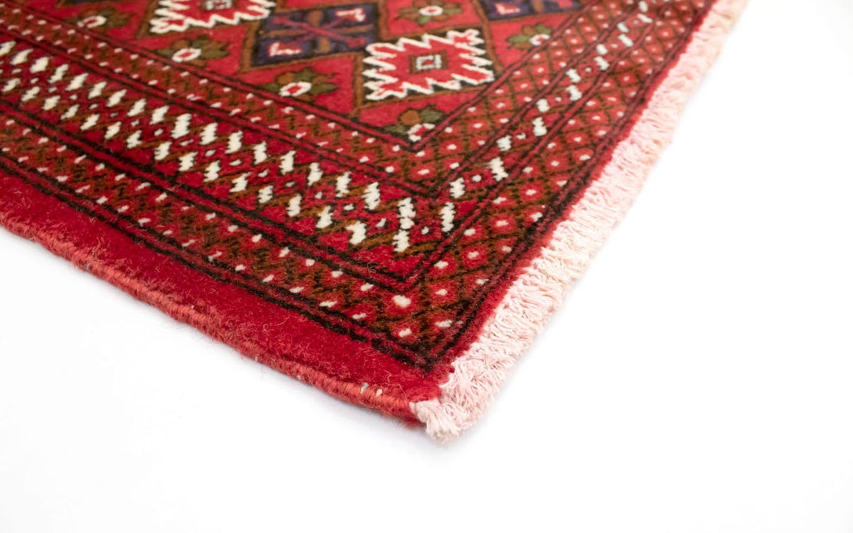 Tapis Turkaman - 130 x 60 cm - rouge
