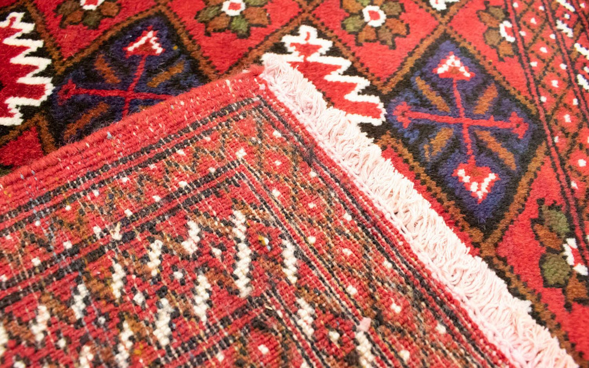 Tapis Turkaman - 130 x 60 cm - rouge