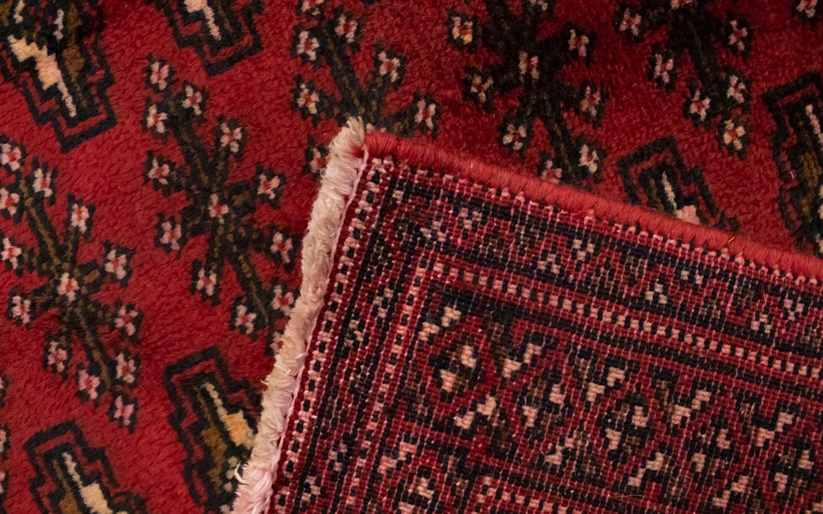 Tapis Turkaman - 130 x 60 cm - rouge