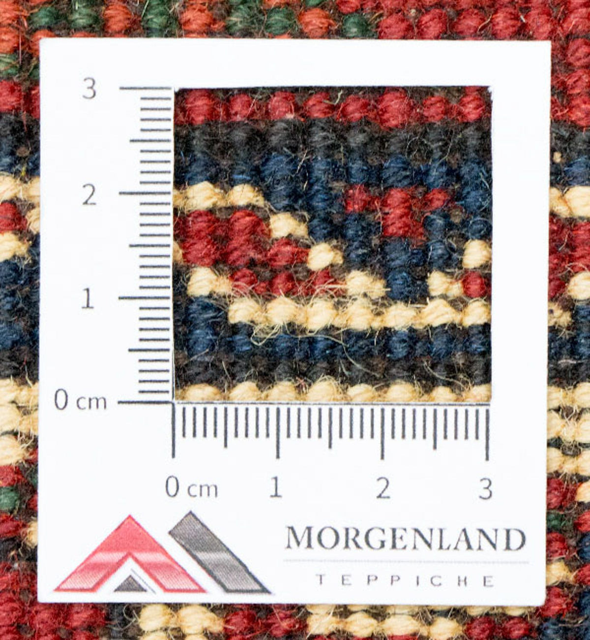 Tapis de couloir Tapis afghan - Hatschlu - 297 x 84 cm - rouge