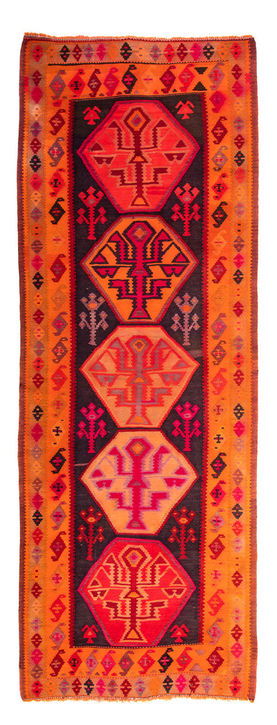 Kilim ancien 140x360cm - multicolore