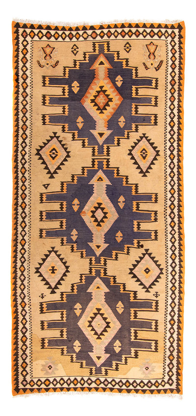 Kilim ancien 140x265cm - multicolore