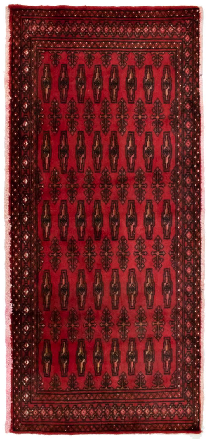 Tapis Turkaman - 130 x 60 cm - rouge