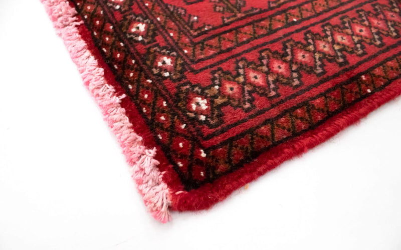 Tapis Turkaman - 130 x 60 cm - rouge