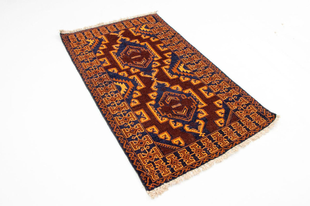Tapis Belutsch - 140 x 83 cm - multicolore