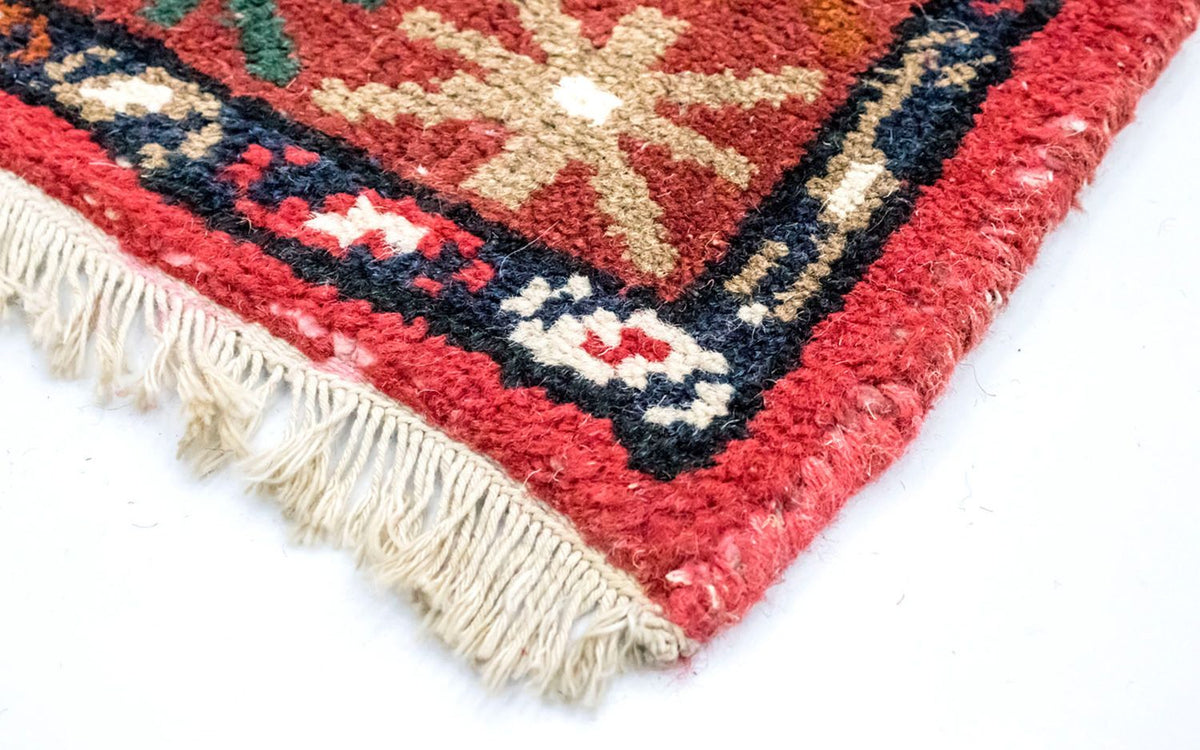 Tapis oriental - 160 x 90 cm - rouge