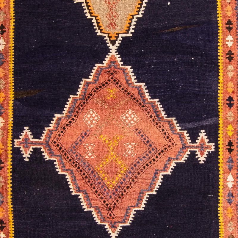 Tapis de couloir Tapis Kelim - Vieux - 330 x 120 cm - multicolore