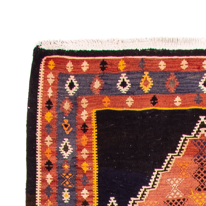 Tapis de couloir Tapis Kelim - Vieux - 330 x 120 cm - multicolore
