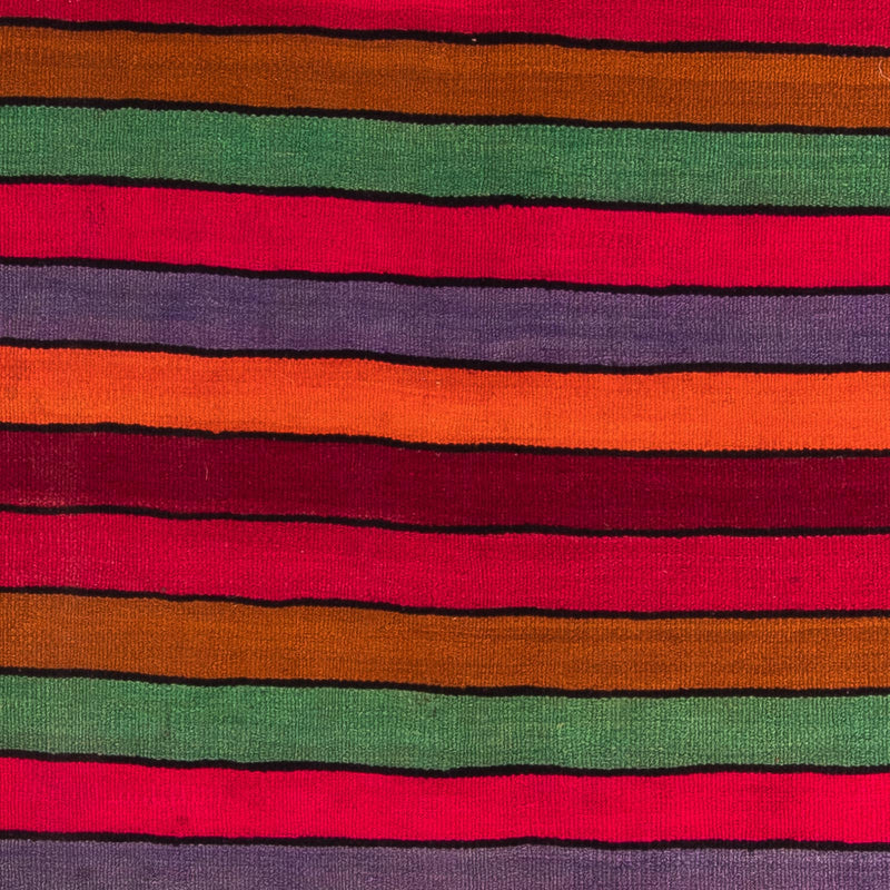 Tapis de couloir Tapis Kelim - Vieux - 350 x 185 cm - multicolore